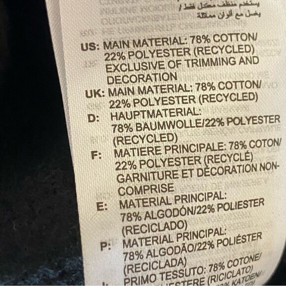 ADIDAS Crop Pullover NEW Zipper Black White Athleisure Medium Women’s - Picture 10 of 11